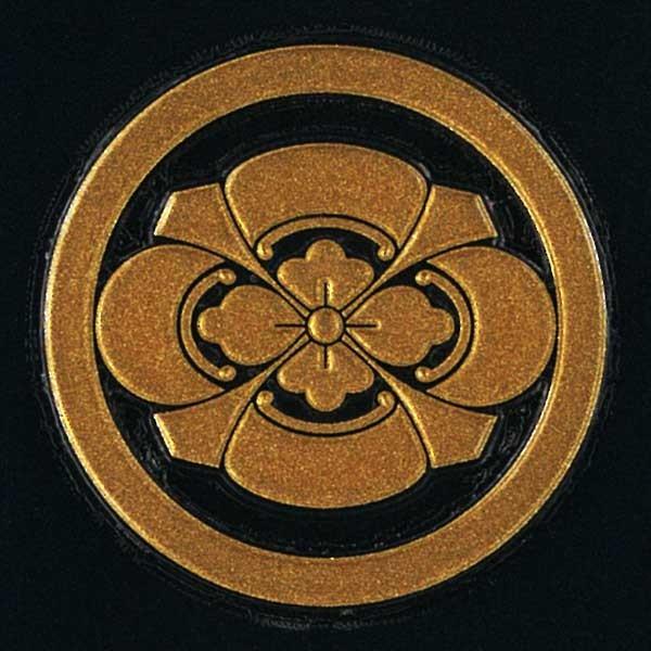 AKa6660　時代　蒔絵　見台　丸に木瓜家紋入　時代箱付 AKa6660 時代 蒔絵 見台 丸に木瓜家紋入 時代箱付