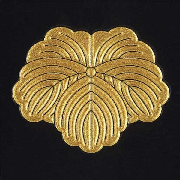 家紋 蒔絵シール 家紋ステッカー 蔦 金 30mm Kamon 25 Gd Toyo Labo 通販 Yahoo ショッピング