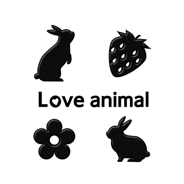 アクリル画 ウサギ  動物 ウサギ】 アクリル絵の具で制作したウサギです！ この作品は3