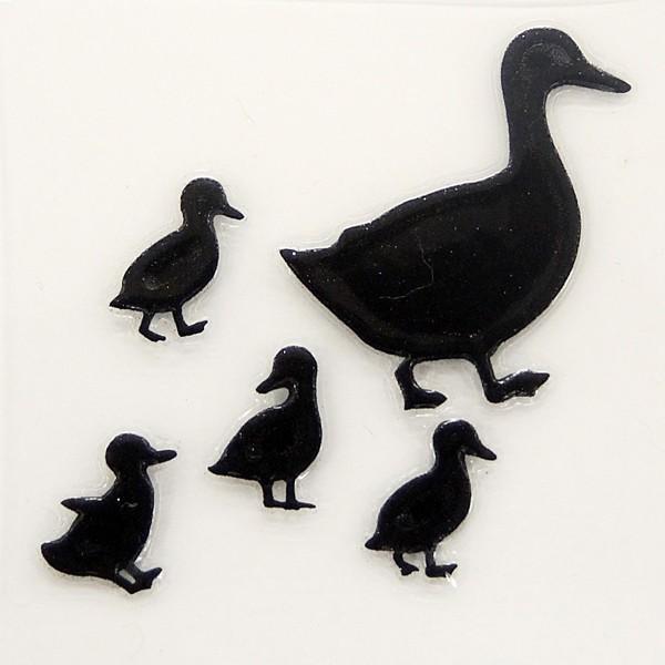 鳥 蒔絵シール Love Bird アヒル 黒 Ms Bird 08bk Toyo Labo 通販 Yahoo ショッピング