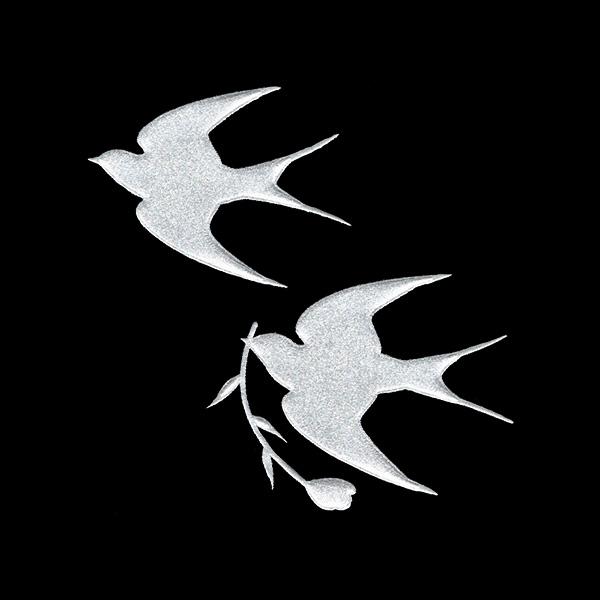 ■日本製■シールサイズ　横35mm x 縦35mm ■柄サイズ　横30mm x 縦30mmに収まるサイズ ※サイズについて詳しくは商品画像をご覧下さい。柄のみが残るタイプのステッカーです。貼り付けかんたん、他に類を見ない質感と輝き、抜群の耐...