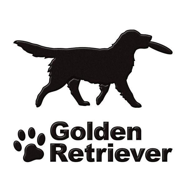 犬 蒔絵シール Love Dog ゴールデンレトリバー フリスビー 黒 Ms Dog 49bk Toyo Labo 通販 Yahoo ショッピング