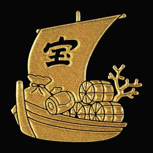 3-2035 縁起物・御守り ラミネート加工されたシート・蒔絵シール