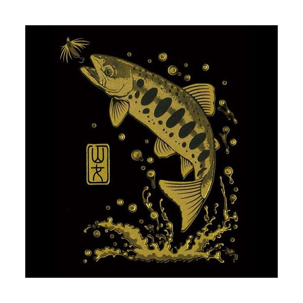 蒔絵シール 釣道八景 ヤマメ 金 ステッカー 釣り 魚 山女 ゴールド Buyee Buyee Japanese Proxy Service Buy From Japan Bot Online