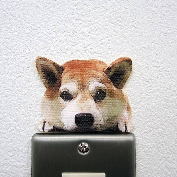 DOG LIFE Color ドッグライフ カラー 「柴犬 赤毛」 犬 ウォール