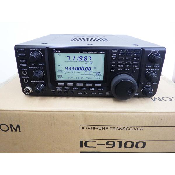 IC-9100【ICOM】HF〜1200MHz(オールモード,DV)100W 動作 最新
