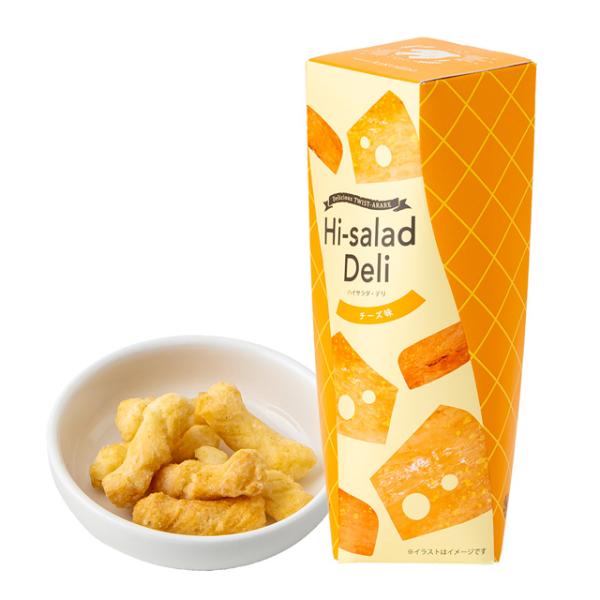 年代問わず、お召し上がりいただけるように数種のチーズをブレンドし、コクと旨味を引き出したお味に仕上げました。あられの形状を模した特徴あるパッケージの中に、分けやすく食べ切りやすい個包装をお詰めしました。内容量／28g（7袋）商品サイズ（mm...