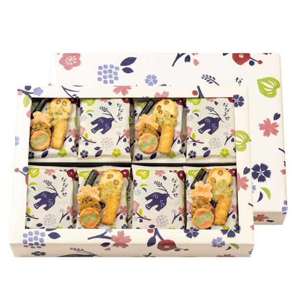 四季折々の素材を使って季節の野山をイメージし、味覚だけでなく五感を使って楽しんでもらえるお米のお菓子をつくりました。７種類の味・形・食感の違う、あられ・お煎餅を一袋にお詰め合わせした人気の商品です。ブランドモチーフ「らくみ鳥と四季の草花」を...