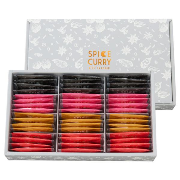 みんなが楽しめる4種類のアソートです。大阪スパイスカレーせん、カレーのくちカレーせん、キーマカレーせん、スパイシーカレーせんを詰め合わせました。内容量／115g商品サイズ（mm）（縦・横・高さ）／170×285×60特定原材料等／小麦、大豆...