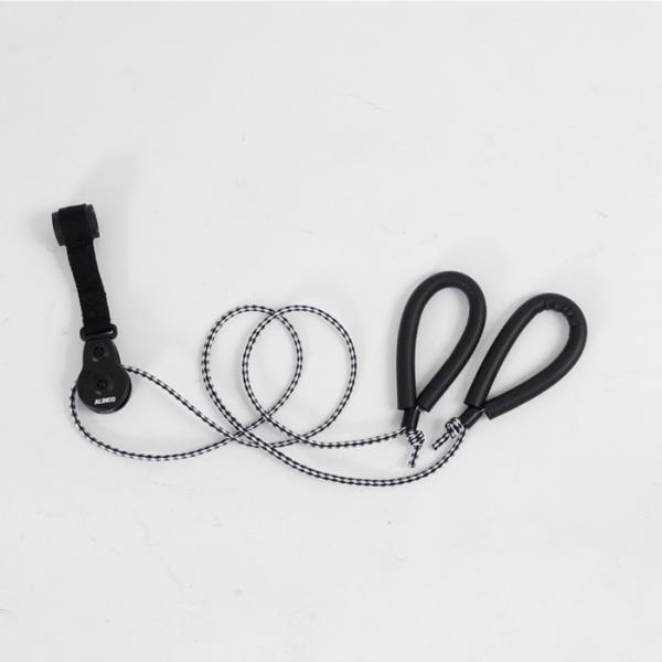 ご自宅のドアに掛けてお手軽にプーリー運動が行えます<br>