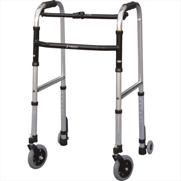 【シンエンス】歩行器 折りたたみ式　フレームウォーカー・キャスターモデル シンエンス スリムフレームウォーカー・キャスターモデル W5GW3