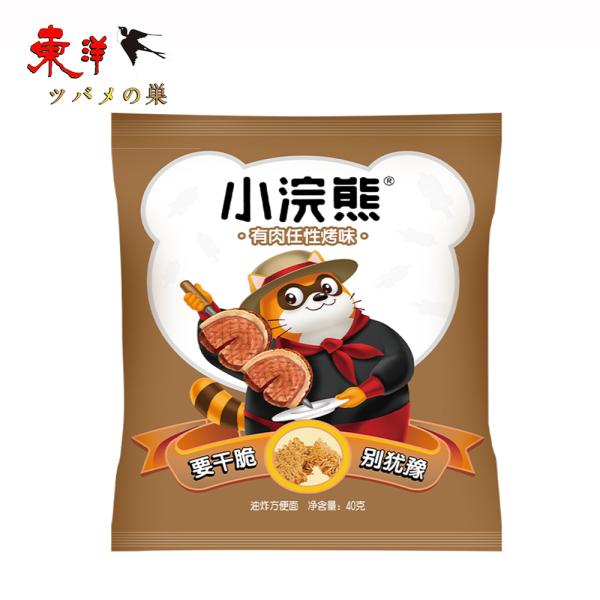 小浣熊干脆面焼肉味40g【1点】スターラーメン おやつカンパニー 40gx1点