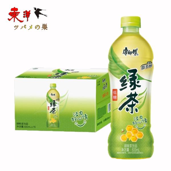 康師傅緑茶500ml【1点】グリーンティー ドリンク 中華飲料 500mlx1点