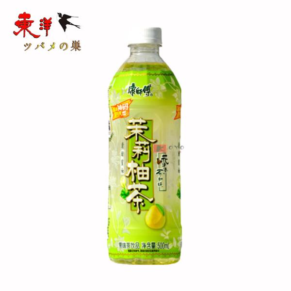 康師傅茉莉柚茶500ml【1点】柚子ジャスミンティー 中華飲料 500mlx1点