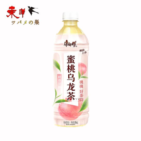 康師傅蜜桃烏龍茶500ml【1点】ももウーロン茶 ドリンク 中華飲料 500mlx1点