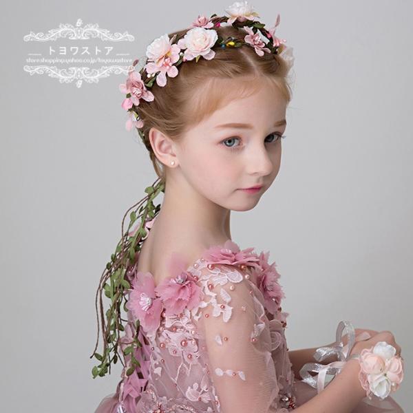 子供 ティアラ ヘッドドレス 髪飾り 花冠 キッズ 安い ヘアーアクセサリー 子ども ピアノ発表会 フラワーガール パーティー こどもの日 Buyee Servicio De Proxy Japones Buyee Compra En Japon