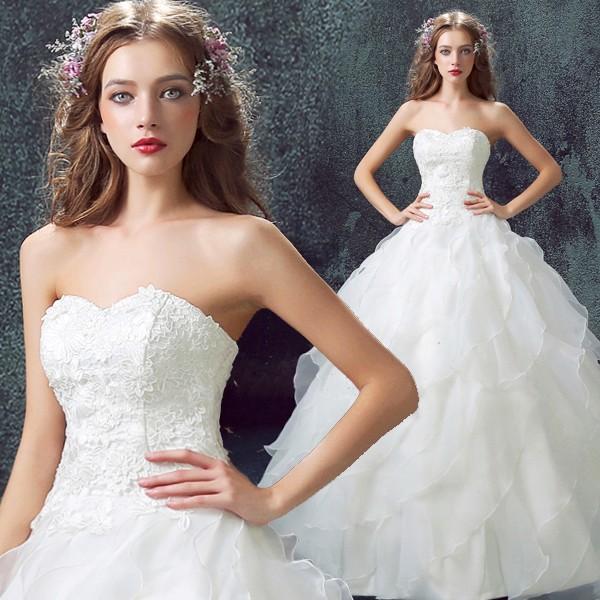 ウエディングドレス 安い 花嫁 ドレス 二次会 ウェディングドレス プリンセス 結婚式 披露宴 ブライダル ロングドレス エンパイア シンプルドレス Wedding Dress Gzppq127 トヨワストア 通販 Yahoo ショッピング