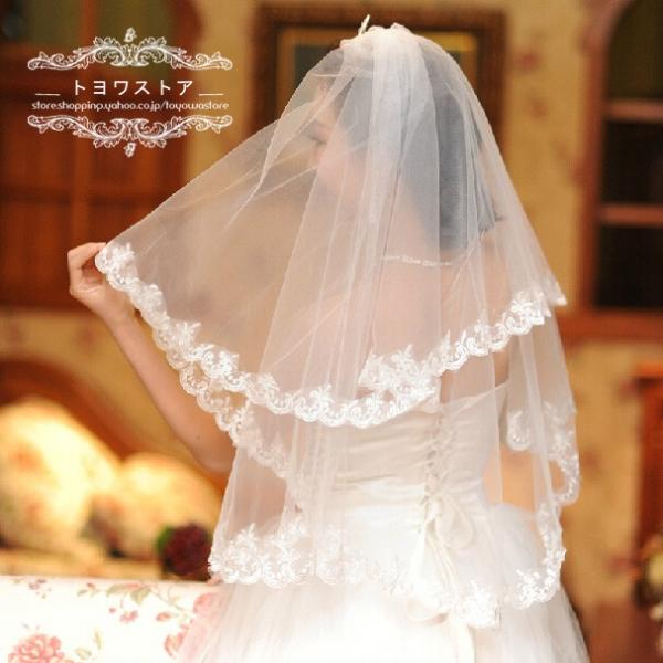 ウエディングベール ショートベール 安い 結婚式用ベール 花嫁 チャペルベール フラワーベール 披露宴 二次会 ブライダルベール マリアベール オフホワイト Buyee Buyee Japanese Proxy Service Buy From Japan Bot Online