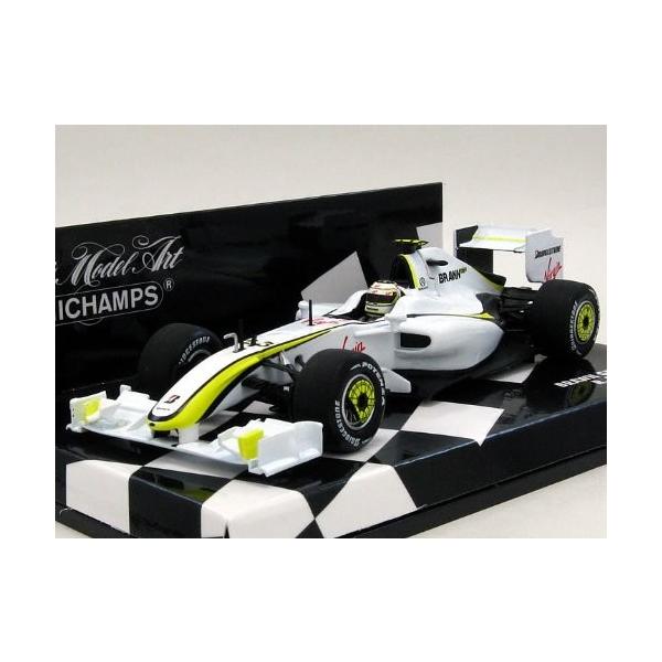 MINICHAMPS 1/43 ブラウンGP メルセデス BGP 001 R.バリチェロ 2009