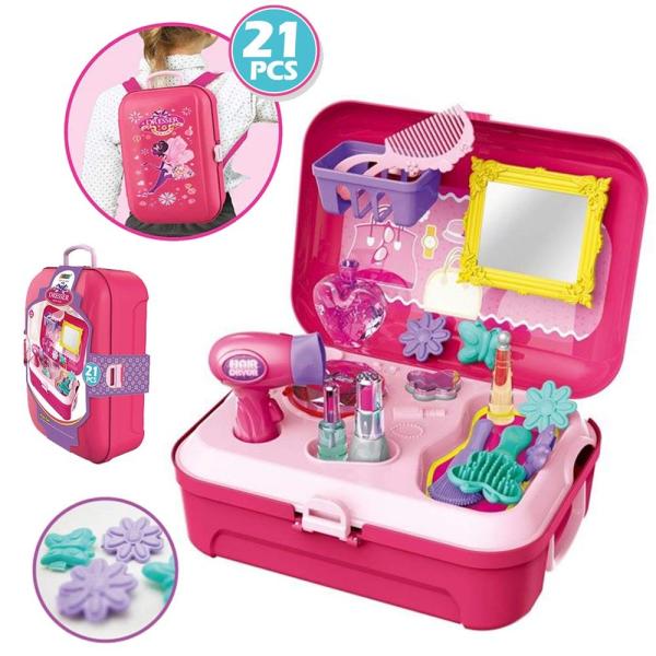 Corper Toys おままごと お化粧 ごっこ遊び メイクセット メイクアップ 女の子 プリンセス ドレッサー ボックス B07n1g14x6 General Y S本店 通販 Yahoo ショッピング