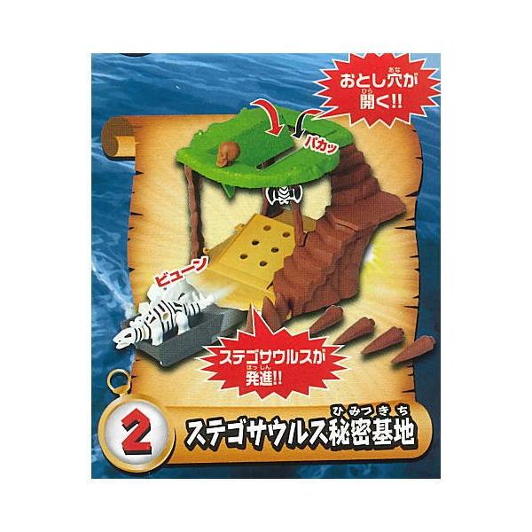 ほねほねザウルス 秘密基地 [2.ステゴサウルス 秘密基地