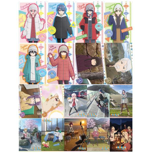 BANDAI ゆるキャン△ SEASON3 ウエハース [アソート18種セット BANDAI ゆるキャン△ SEASON3 ウエハース [アソート18種セット