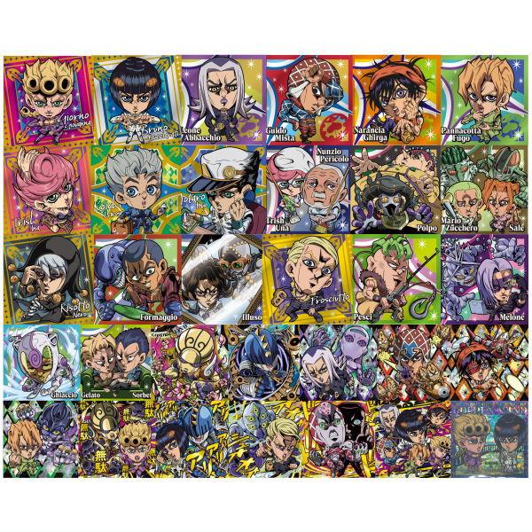 ジョジョの奇妙な冒険　ウェハースシール　第5部　フルコンプ　全32種 にふぉるめーしょん ジョジョの奇妙な冒険 シールウエハース