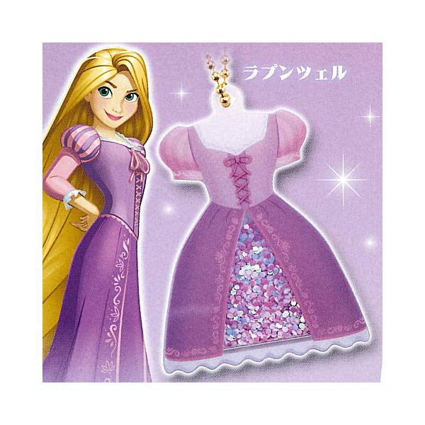 ディズニープリンセス キラキラドレスキーチェーン [4.ラプンツェル 