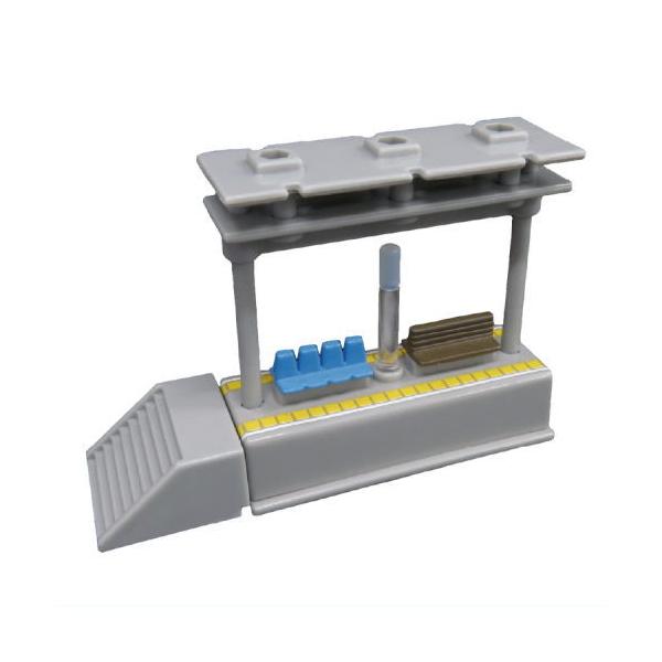 ■商品名：ミニモータートレインDX EF81北斗星 光る駅ビル＆ホームミニモータートレインの第10弾はデラックス版。 車両は北斗星EF8187寝台特急。ストラクチャーは光る駅舎とホーム。駅舎とホームを連結してスイッチをONにすると、ライトが...