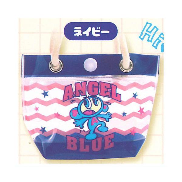 ANGEL BLUE エンジェルブルー ビニールバッグミニポーチ [5.ネイビー