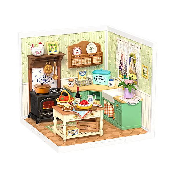 ▼この商品は【ROBOTIME ROLIFE DIY ミニチュアハウス スーパークリエイターシリーズ 【DW024：Farmhouse Kitchen】※組立説明書(英語版) [m-s]】です。ROBOTIME社の「Rolife Super...
