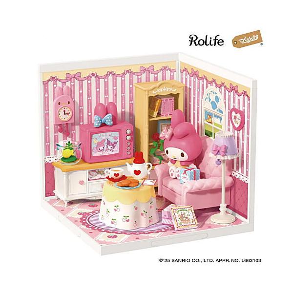 ▼この商品は【【DWL01：マイメロディのリビングルーム (日本語説明書) 】Rolife ROBOTIME つくるんです DIYミニチュアハウス [m-s]】です。「つくるんです」からサンリオキャラクターズコラボアイテムが登場！キャラクタ...
