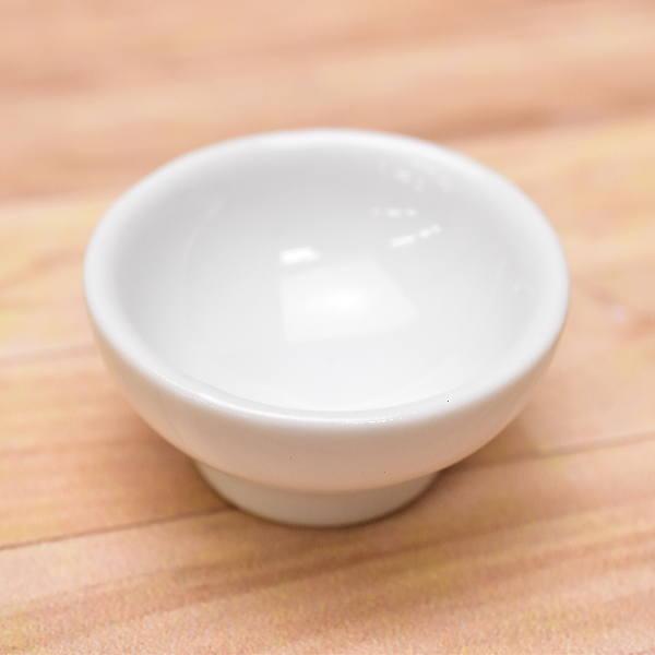 ▼この商品は【ミニチュアパーツ 陶器 Mサイズ [MPLP17] (セラミックボウル/カラー：ホワイト)】です。1/12スケールのミニチュア ドールハウス用の小物です。海外輸入商品の為、塗装などにムラがある場合がございますのでご了承ください...