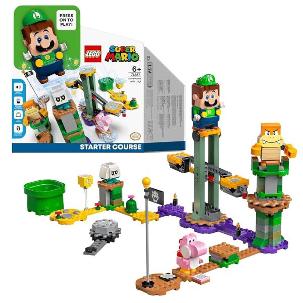 他サイト： レゴ (LEGO) スーパーマリオ おもちゃ レゴ(R)ルイージ(TM) と ぼうけんのはじまり ? スターターセット ルイージの商品画像