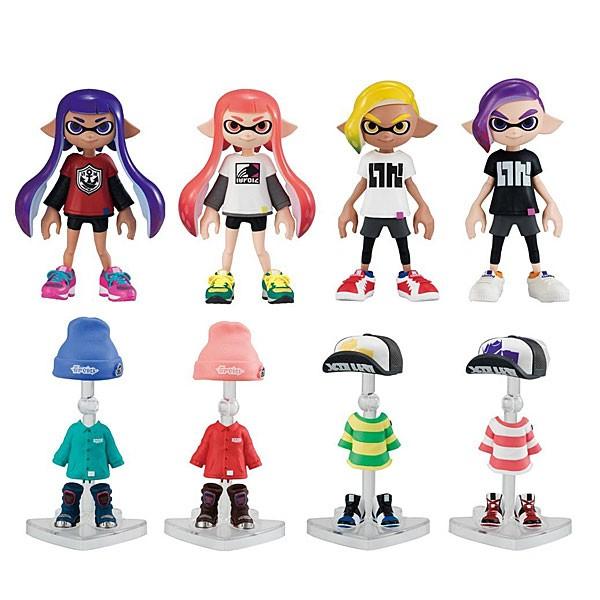 スプラトゥーンきせかえギアコレクション　全種類 BANDAI スプラトゥーン2 きせかえギアコレクション2 8個入り1BOX