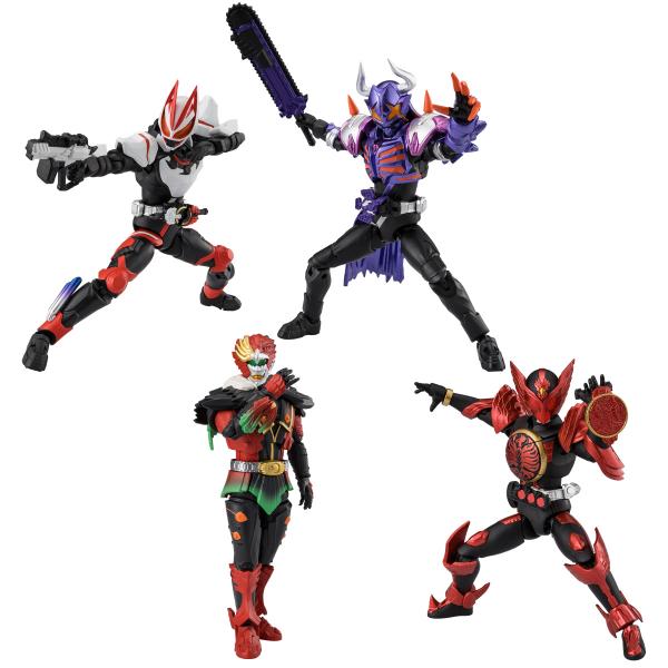 BANDAI（バンダイ） 掌動EXCEED仮面ライダー 全4種セット : トイ