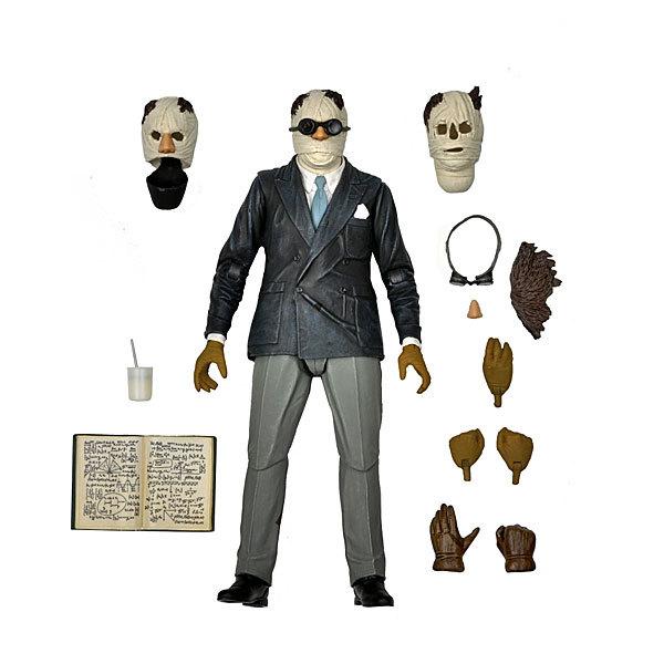 ユニバーサルモンスター 透明人間 Invisible Man: ジャック・グリフィン博士 アルティメット 7インチ アクションフィギュア