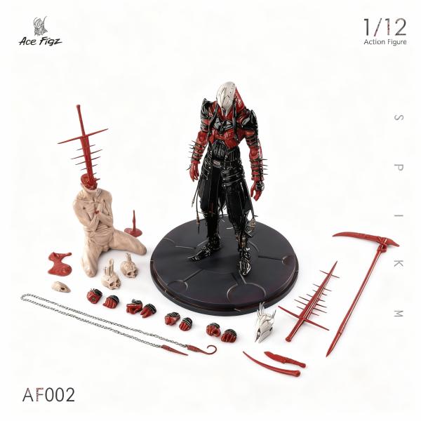 【絶版・未開封】1/6スケール(12インチ) フィギュア AceFigz Spike 1/12スケール可動フィギュア(豪華版) 2026年2月発売予定