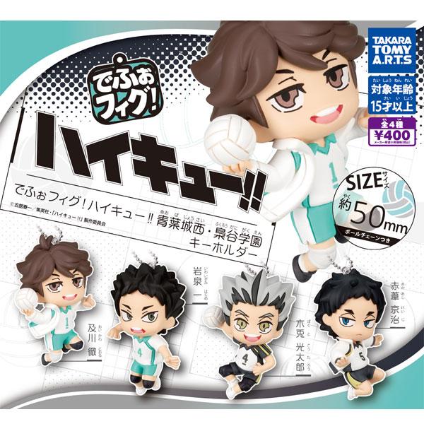 タカラトミーアーツ でふぉフィグ! ハイキュー!! 青葉城西・梟谷学園