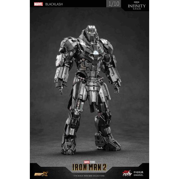 ZD TOYS ウィップラッシュ MARK2 (9インチ Xシリーズ・アイアンマン2）