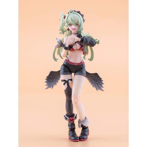 次元具象(EXSSRION) 魔音天使 星川ネコ 1/12スケール可動フィギュア(緑髪Ver.) 2026年9月発売予定 予約