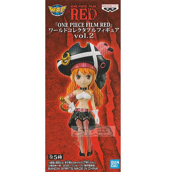 ワンピース　ワーコレ・アニキャラ　ナミセット ONE PIECE ワンピース FILM RED ワールドコレクタブルフィギュア vol.2
