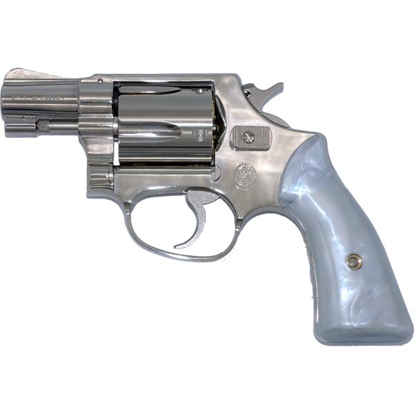 タナカワークス S＆W M36 チーフ・スペシャル 2inch スクエアバット トラヴィスモデル ニッケルフィニッシュ Ver.2 （18歳以上用） 【クレジット決済のみ】