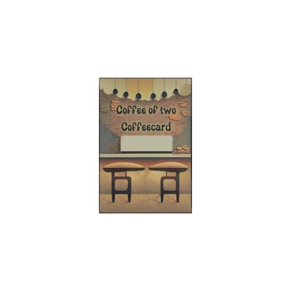 コーヒーオブトゥーコーヒーカード（著者：龍花占心）