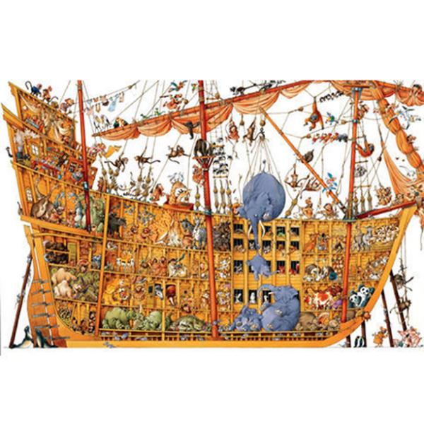 【正規輸入元直送】HEYE PUZZLE 2000ピース　25475 Jean-Jacques Loup : Arche Noah　[ヘイパズル]