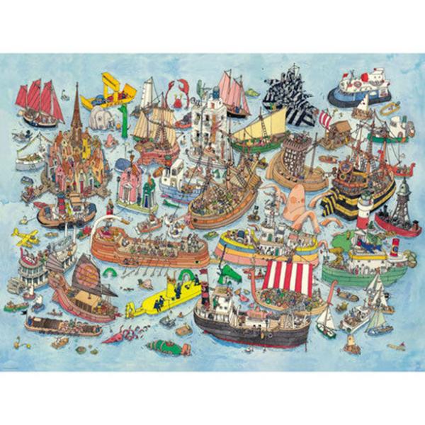 【正規輸入元直送】HEYE PUZZLE 1500ピース　29891 Mattias Adolfsson : Regatta　[ヘイパズル]