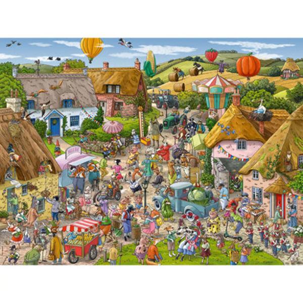 【正規輸入元直送】HEYE PUZZLE 1500ピース　29994 Birgit Tanck : Country Fair　[ヘイパズル]