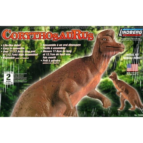 ハドロサウルス コリトサウルス プラモデルキット リンドバーグ Ln トイズかめた ヤフー店 通販 Yahoo ショッピング