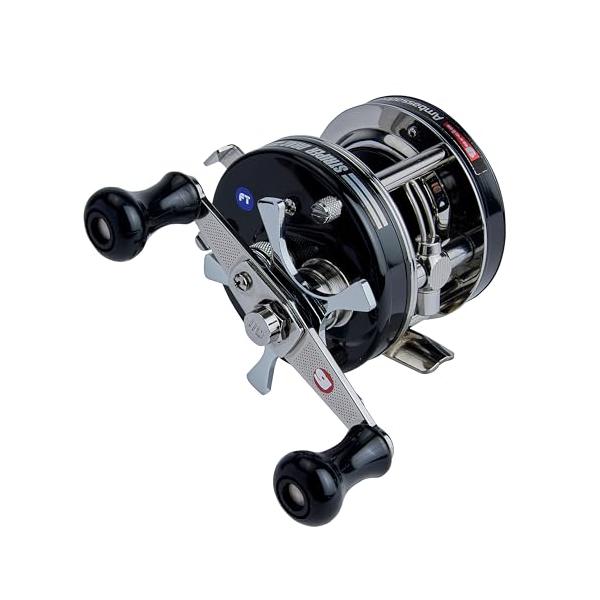 Abu Garcia(アブガルシア) AMB.4500 Striper Black ストライパー ブラック 右巻き 丸型リール クラシック スウェーデン