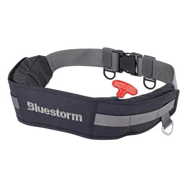 ブルーストーム(Bluestorm) Re:ティバノウエスト2.0 ラヴァブラック BSJ-3710RS 型式承認品 ウエスト ライフジャケット 救命胴衣 自動膨脹 ジギング ベルトルー